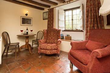 Comfortable armchairs are perfect following a day out walking.