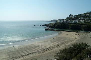 Looe beach.