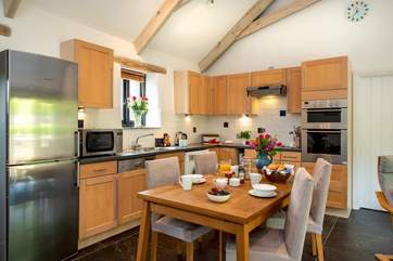 Linger over a leisurely holiday breakfast