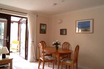 The light dining-area.