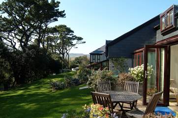 Woodland View is part of a small terrace of cottages.
