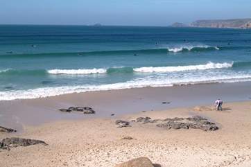 The beach at Sennen.