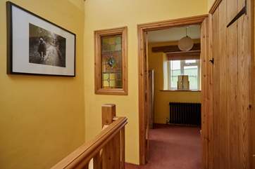 The first floor landing.