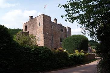 Bickleigh Castle is on the other side of Tiverton.