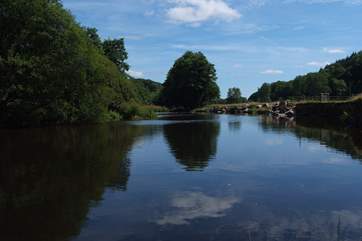You may be lucky enough to see otters and kingfishers. The Owners will tell you the best place to sit and the best time of day too.