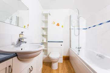 The family bathroom.