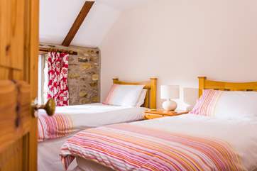 The twin bedroom (Bedroom 2).
