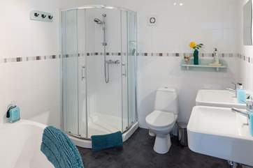 The en suite bathroom for Bedroom 2.