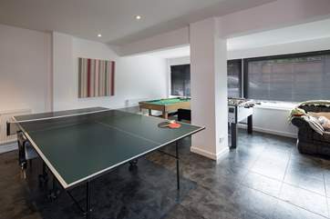 The games room is perfect for both young and old with games for all.