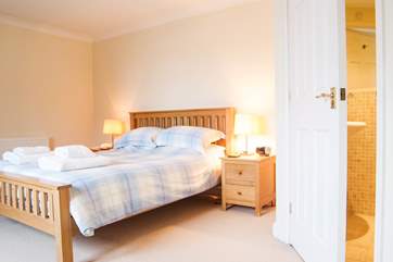 The master bedroom.