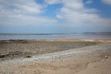 High tide or low tide, you can walk for miles here.