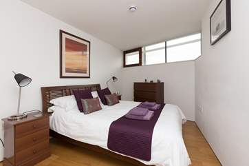 Another view of the large double bedroom.