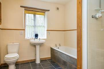The en-suite bathroom for bedroom 1.