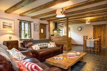 Plenty of room to unwind and relax.
