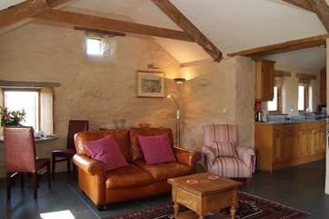 The comfortable sitting-area.