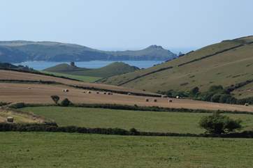 The view from the little window looking out toward the Rumps.