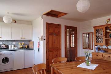 The kitchen/diner.
