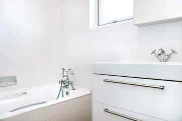 Watersmeet has a modern family bathroom and there is also a separate wet-room.