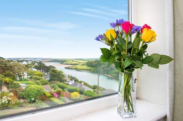 Lovely views from the bedroom.
