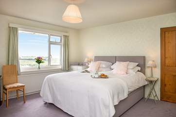 The bedrooms are comfortably furnished.
