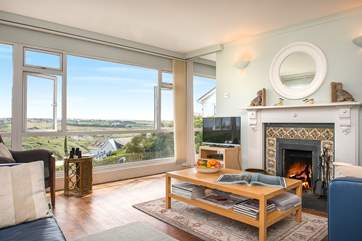 Almost every room boasts views over the garden and beyond.
