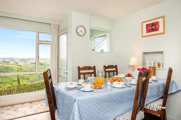 One of two dining-areas at Watersmeet.