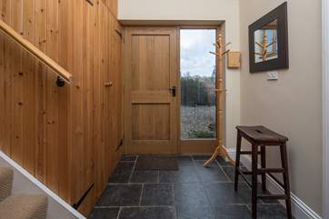 Spacious entrance area. The perfect area to kick your boots off after a long day of exploring.