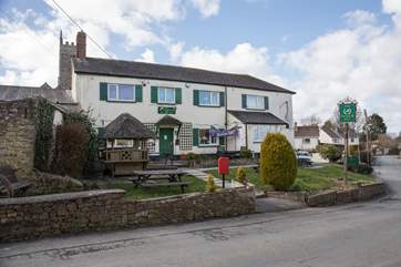 Only a short walk from the cottage you have this delightful pub. Perfect for enjoying a glass or two of something tasty in the summer sun.