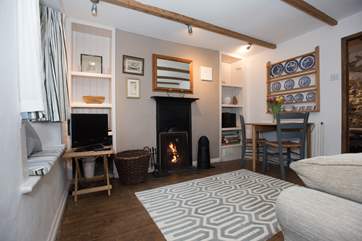 The sitting-room.