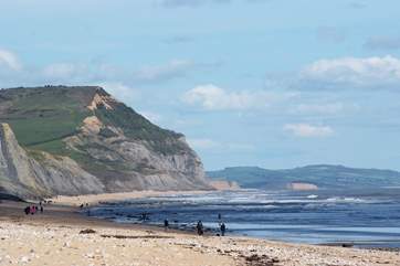The spectacular Jurassic coastline is a very short drive away.