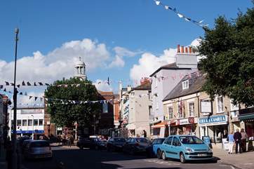 Bridport is a lovely market town with plenty of independent shops and cafes to enjoy.