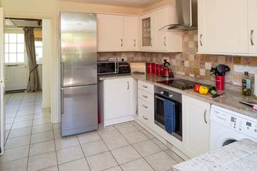 The kitchen is very well-equipped, this cottage really feels like a home-from-home.