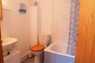 The family bathroom is on the ground floor.