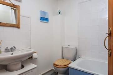 The family bathroom.