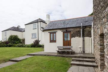 The exterior of the annexe, only available at the higher price.