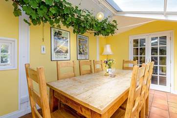 The dining-room.
