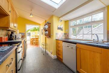 The kitchen.