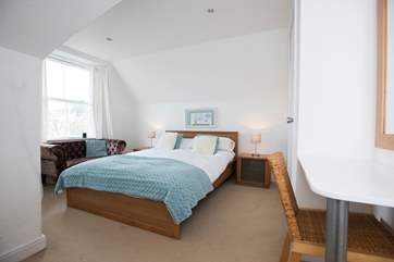 The master bedroom.