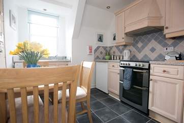The kitchen/diner.