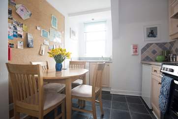 The kitchen.