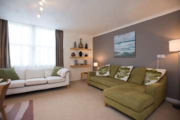 The sitting-room.