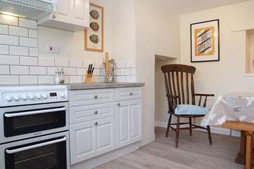 The lovely spacious kitchen/diner will be a real focal point to the holiday.