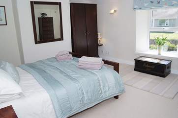The double bedroom is fresh with everything brand new for the 2015 season.