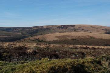 The Exmoor National Park has miles of open moorland to explore.