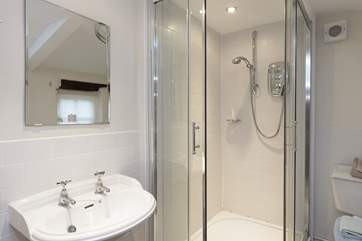 There is a useful separate shower-room too, also on the ground floor.