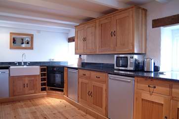 The stunning kitchen.