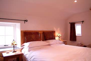 The double bedroom with a five foot double bed (Bedroom 1).