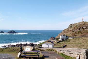 Cape Cornwall is a short drive away.