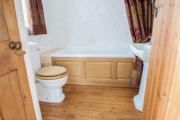 The ground floor bathroom.