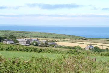 The cottage is in this tiny hamlet.